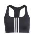 Sujetador Deportivo adidas Essentials Pwim Ms 3S Mujer Negro