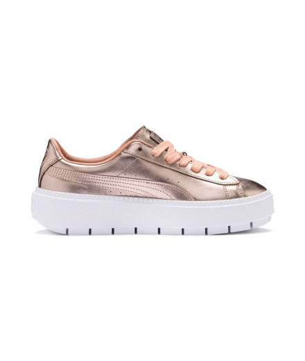 Chaussures Puma Sportswear Basket Platform Trace Luxe... 2