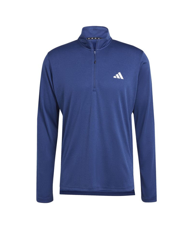 Moletom de Fitness adidas Essentials Tr-Es 1I4Zip Homem Azuosc