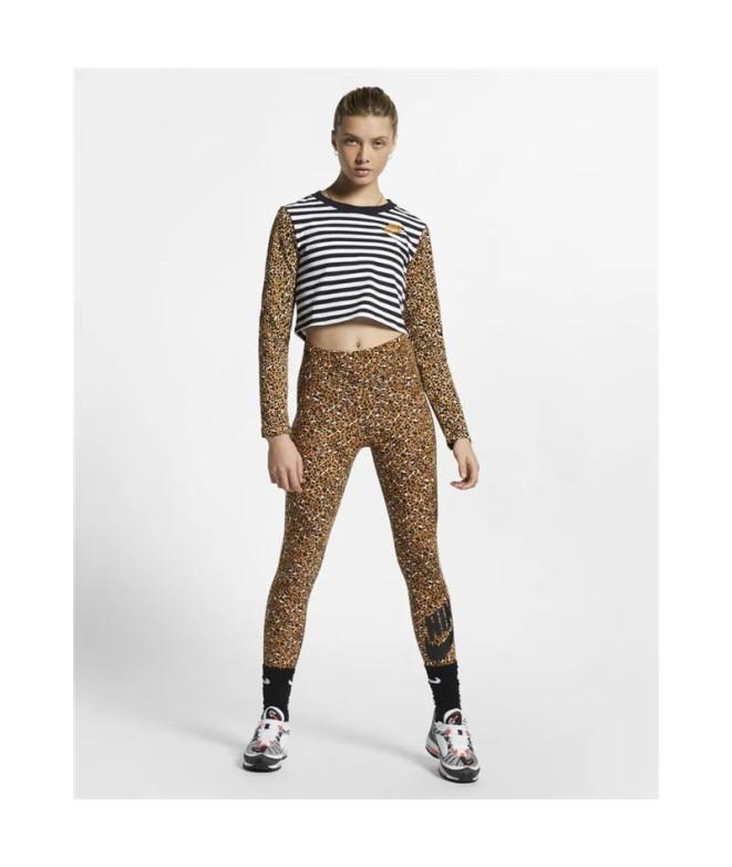 Camiseta Sportswear Nike Animal Print
