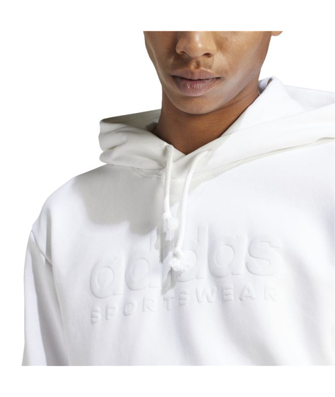 Moletom adidas All Szn G Hdy Homem Branco