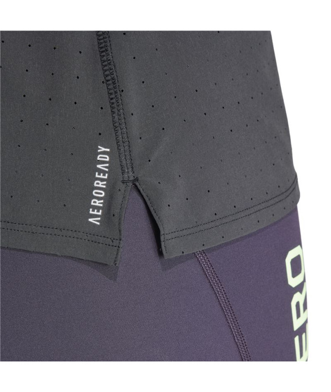 T-shirt de Running adidas Adizero Tank Femme Noir