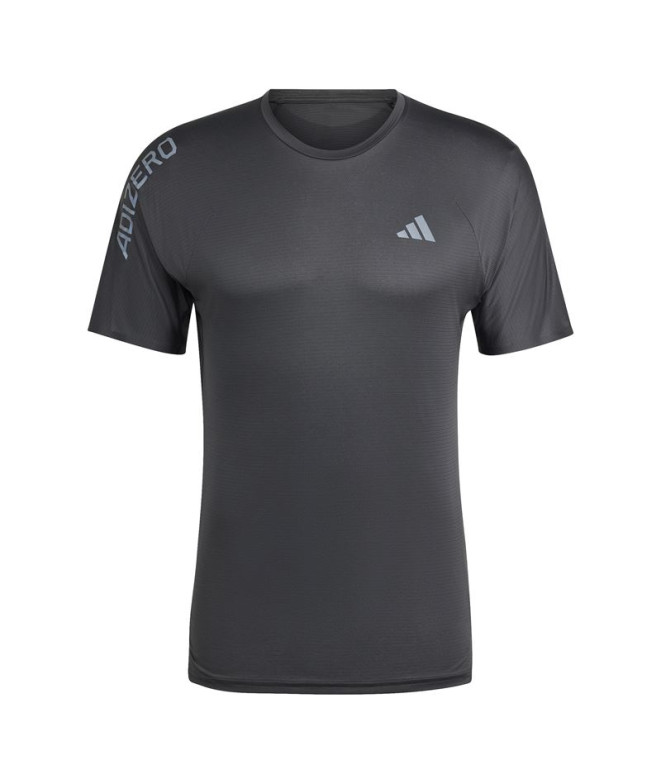 Camiseta de Running adidas Adizero Hombre Negro
