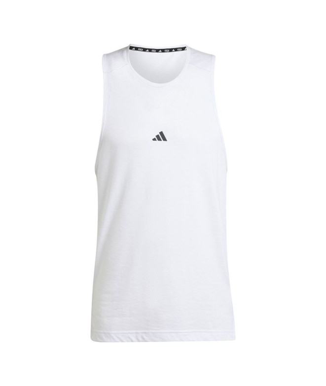 Camiseta adidas Yoga Tanque Homem Branco