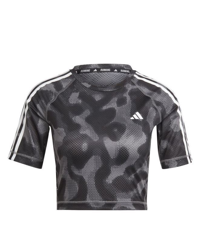 Camiseta de Running adidas Otr E Aop Mulher Cinzento