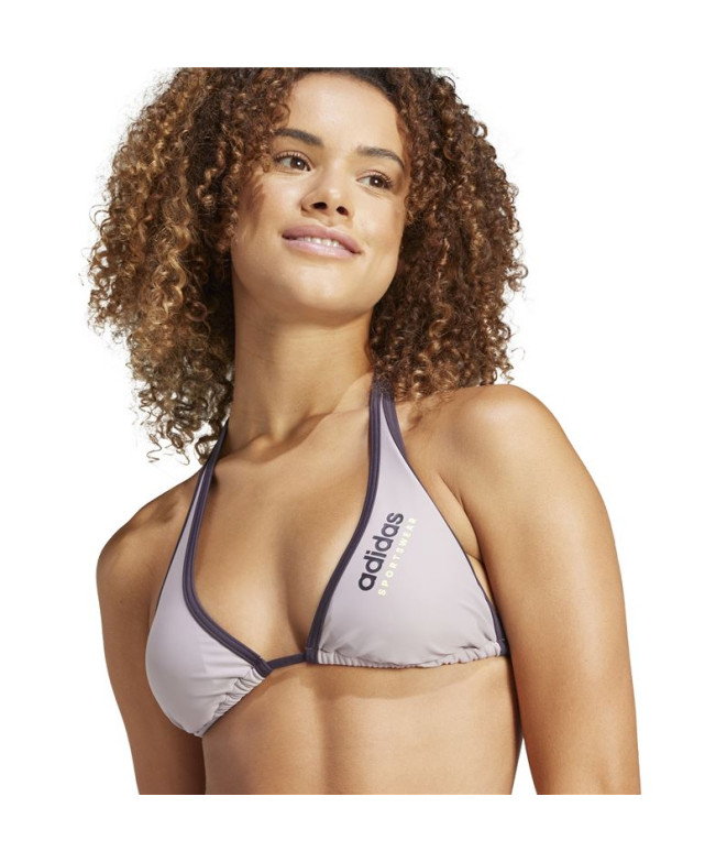 Bañador de Natación adidas Spw Neckh Bik Mujer...
