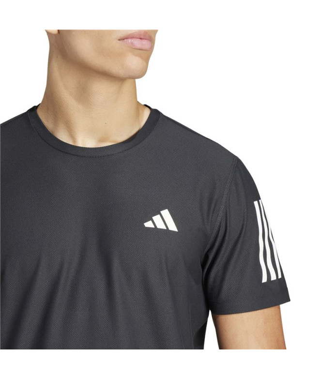 T-shirt de Running adidas Own the Run Homme Noir