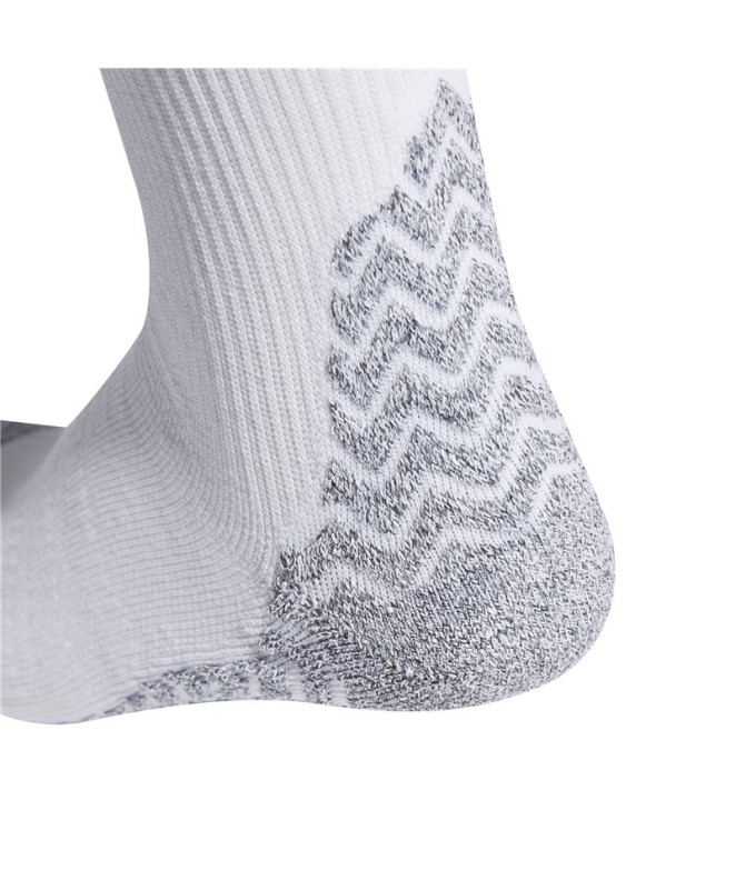 Meias de Futebol adidas Futebol Grip Cu Branco
