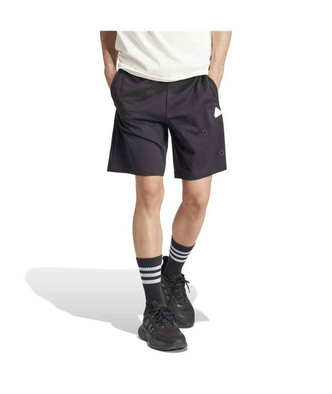 T-shirt adidas Bl Ih Shrt Q1 Homme Noir