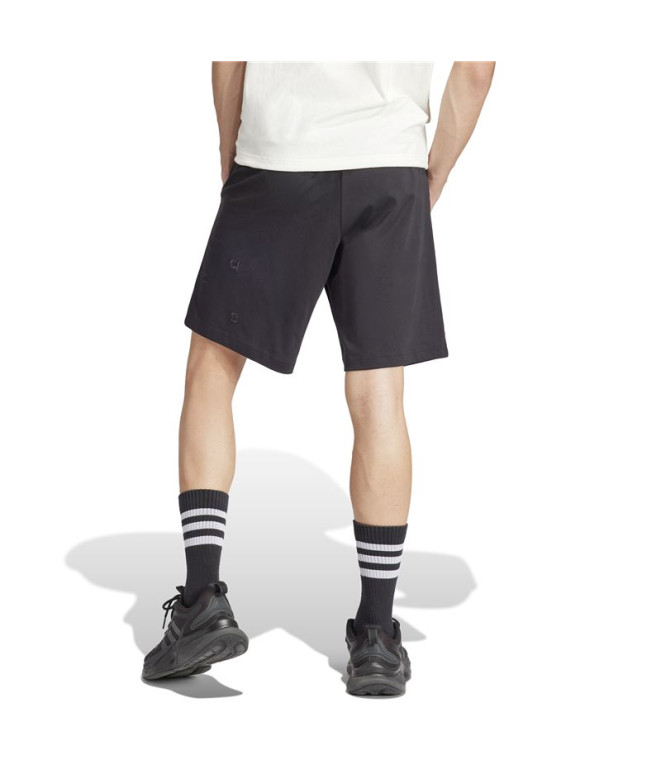 T-shirt adidas Bl Ih Shrt Q1 Homme Noir