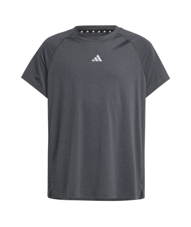 Camiseta de Fitness adidas Essentials Jg Lux Menina Preto