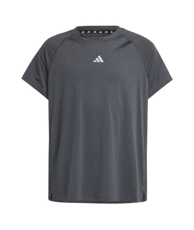 Camiseta de Fitness adidas Essentials Jg Lux Niña Negro