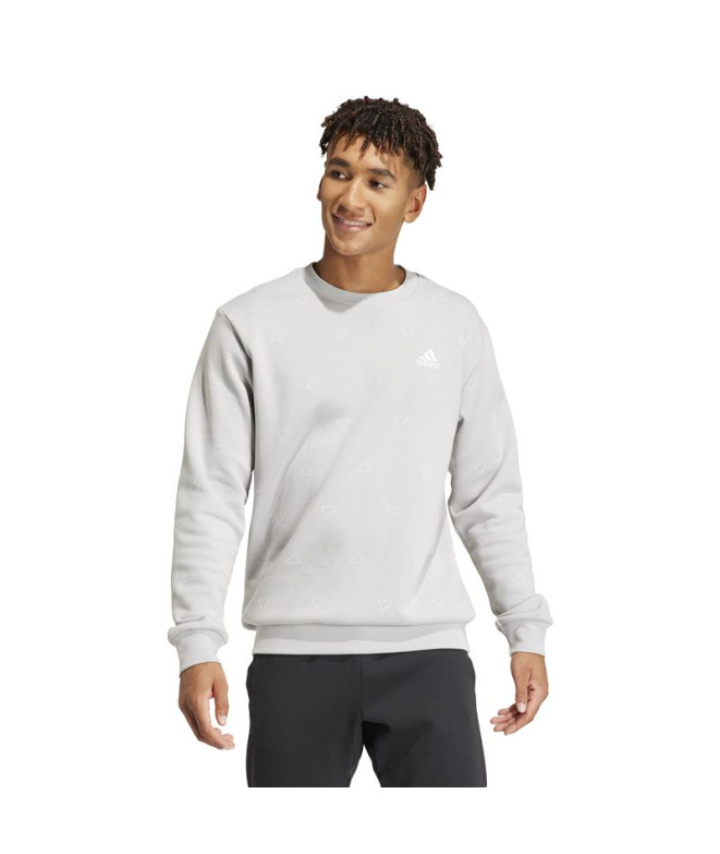 Moletom adidas Mngrm Crw Fl Homem Gridos