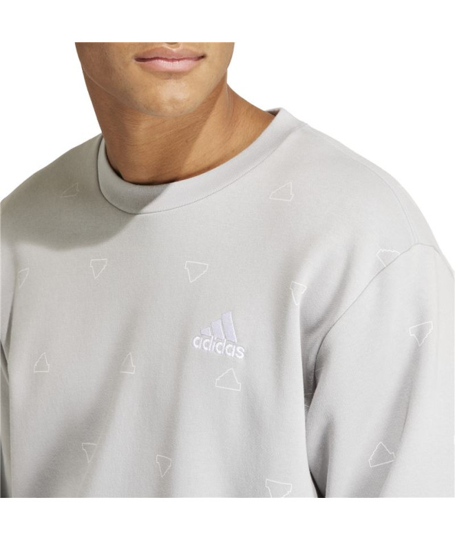 Moletom adidas Mngrm Crw Fl Homem Gridos