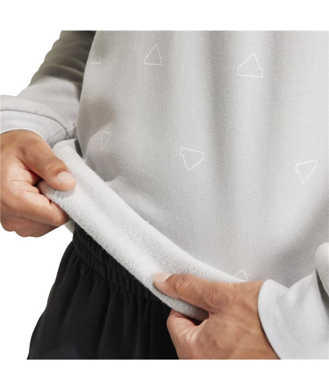 Sweat adidas Mngrm Crw Fl Homme Gridos