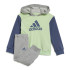 Chándal adidas Colorblock Jogger Infantil Azul/Verde