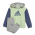 Chándal adidas Colorblock Jogger Infantil Azul/Verde