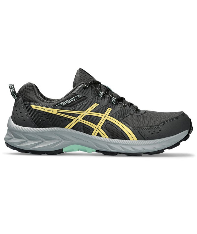 Chaussures de Running ASICS Gel-Venture 9 Homme Gris foncé/Jaune