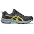 Chaussures Trail Gel Homme de ASICS -Venture 9 Gris foncé/Jaune