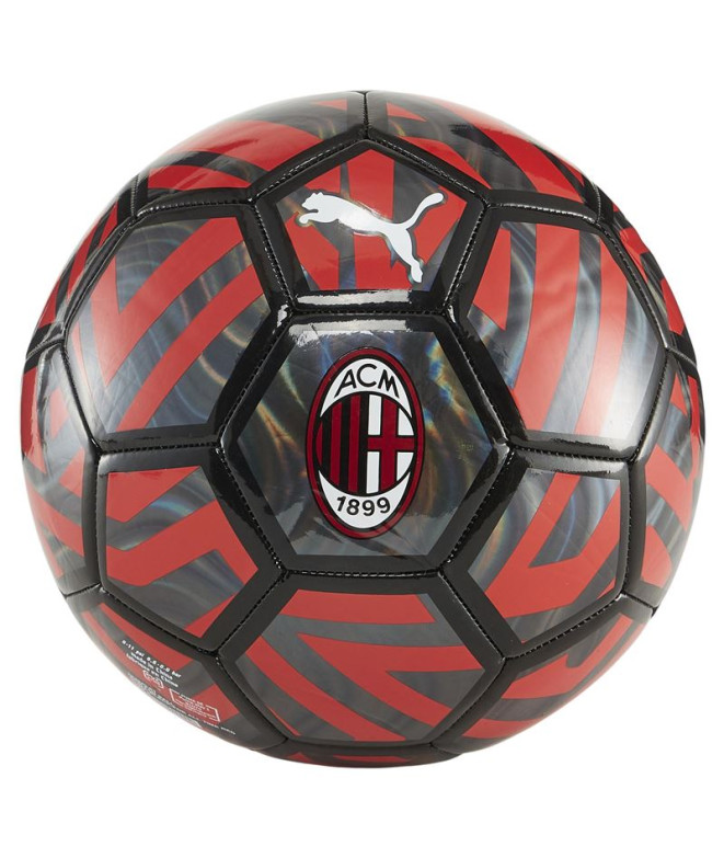 Balón de Fútbol Puma AC Milán Fan Rojo Negro
