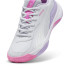 Sapatilhas Pádel Mulher de Puma Nova Smash Prata Branco