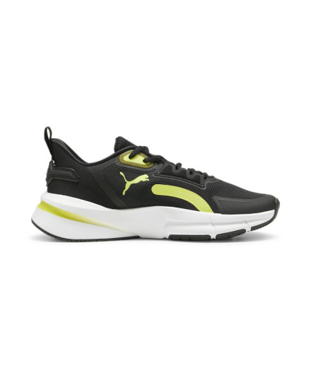 Chaussures de Fitness Puma PWRFrame 3 Noir Lime Femme