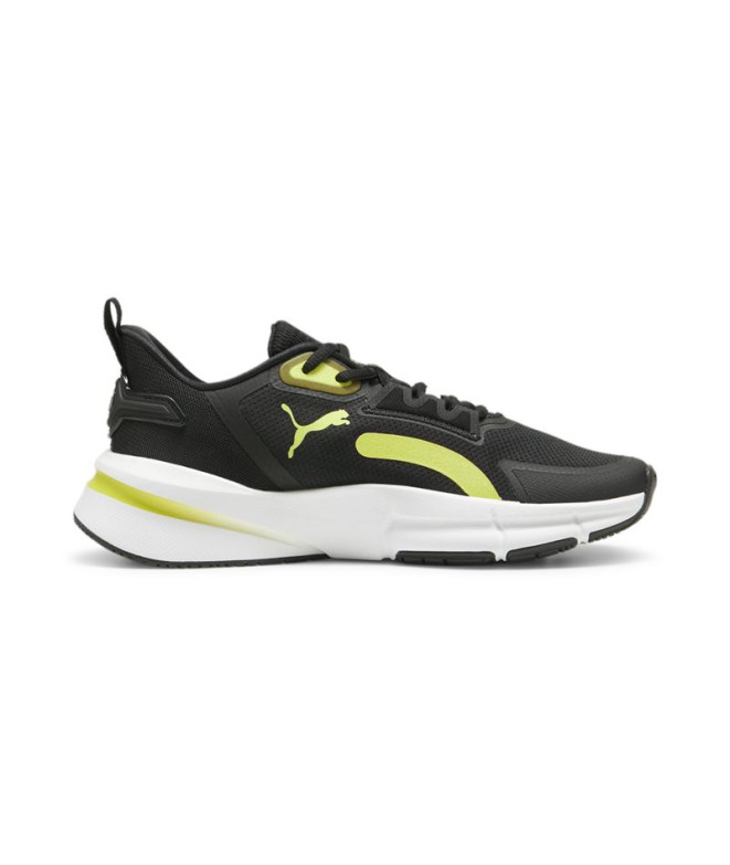 Chaussures by Fitness Puma PWRFrame 3 Black Lime Femme
