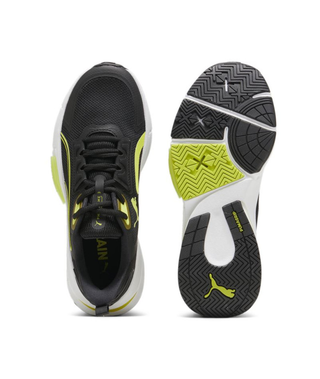 Chaussures de Fitness Puma PWRFrame 3 Noir Lime...