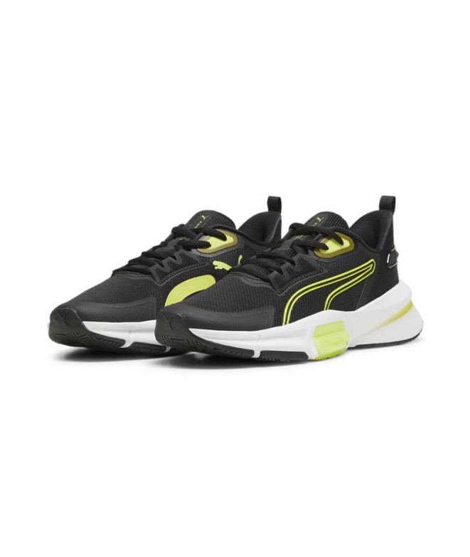 Chaussures de Fitness Puma PWRFrame 3 Noir Lime...