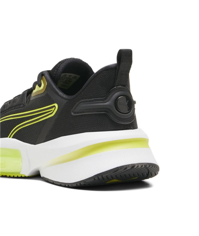 Chaussures de Fitness Puma PWRFrame 3 Noir Lime...
