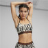 Sujetador deportivo de Fitness Puma Move Animal Remix Zebra Mujer