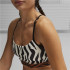Sujetador deportivo de Fitness Puma Move Animal Remix Zebra Mujer