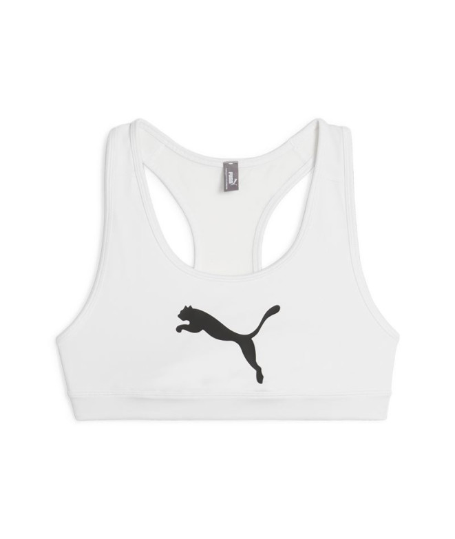 Brassiere de sport par Fitness Puma 4 Keeps White Femme