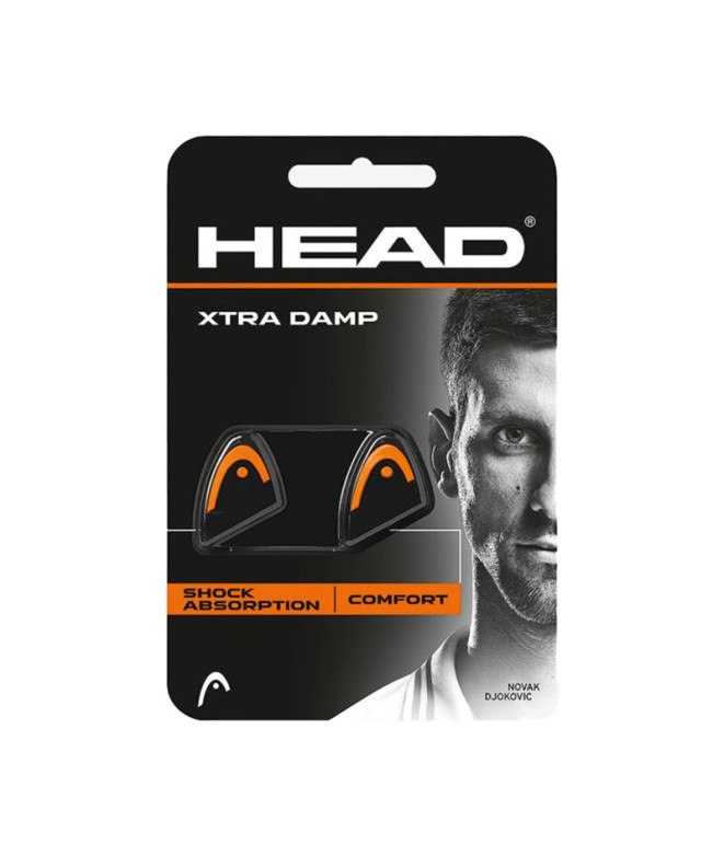 tennis Head Amortisseurs de Xtra Damp Orange