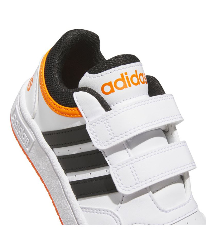 Sapatilhas adidas Hoops Infantil Ftwbla