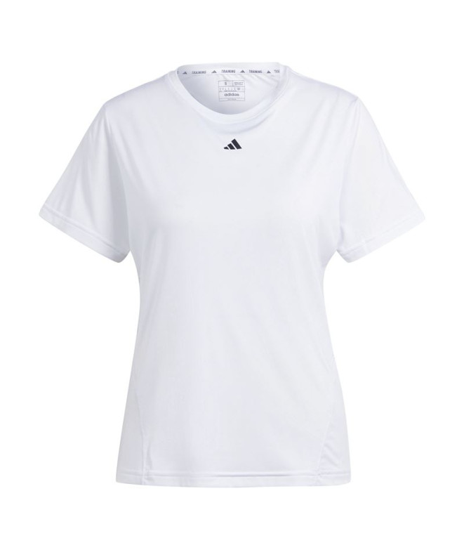 Camiseta de Fitness adidas Essentials Wtr D4T Mujer Blanco