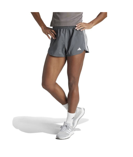 Calça de Fitness adidas Essentials Pacer High Mulher Cinza