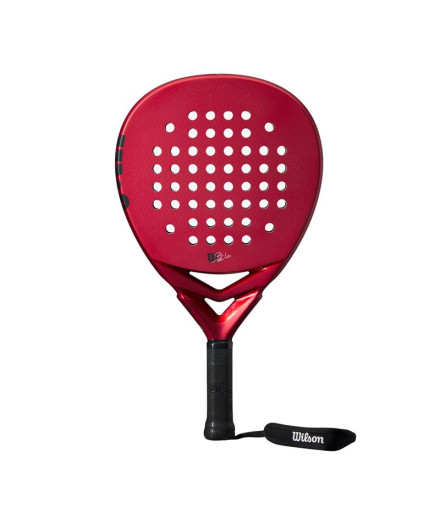 Pala Pádel Wilson de Bela Junior V2 Padel 0 Vermelho/Preto