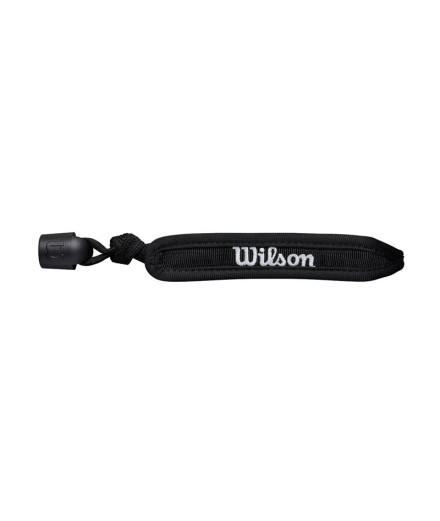 Wilson Padel Wrist Cord Punho de conforto para o pulso Preto