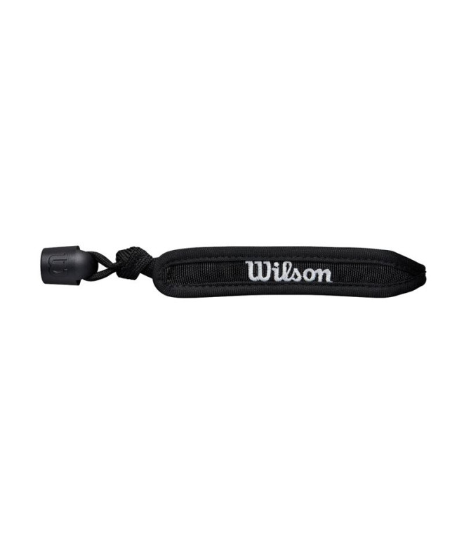 Cordón para muñeca de Padel Wilson Wrist Cord Comfort Cuff Negro
