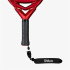 Wilson Padel Wrist Cord Punho de conforto para o pulso Preto