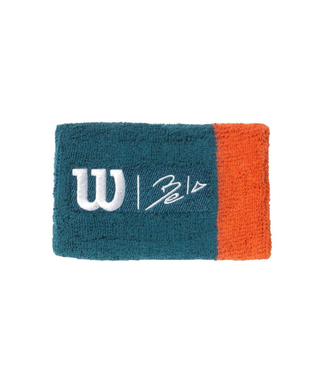 Bracelet tennis Wilson de Bela Extra Wide Wrtbd II Bleu/Coral