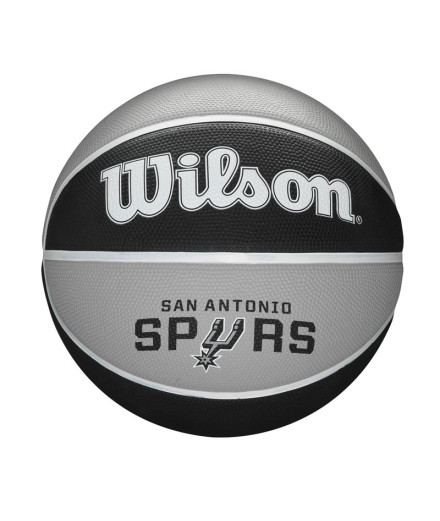Bola de Basquetebol Wilson Nba Team Tribute San Spurs Cinza