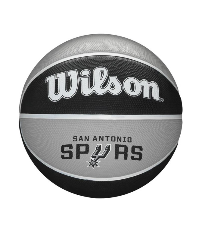 Bola Basquetebol Wilson por Nba Team Tribute San Spurs Gray