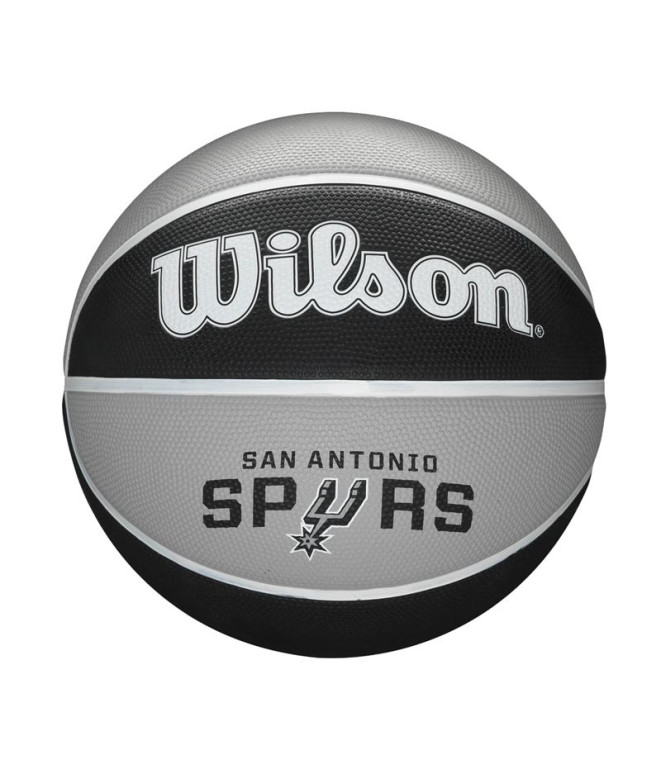 Pelota de Baloncesto Wilson Nba Team Tribute San Spurs Gris