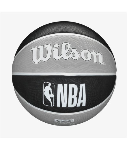 Balle de Basket-ball Wilson Nba Team Tribute San Spurs Gris 2
