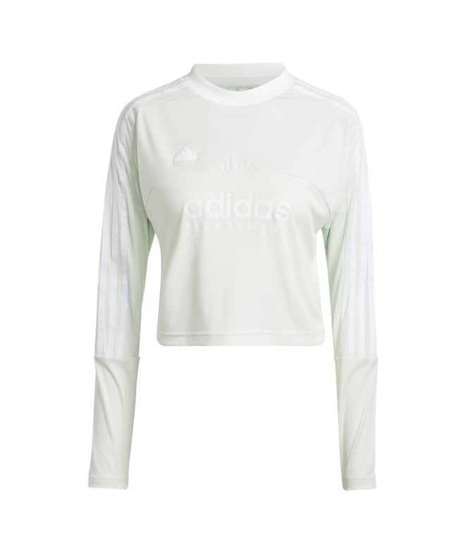 T-shirt adidas Tiro Long Sleeve Femme Blanc