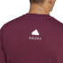 Camiseta adidas All Day I Homem Granate