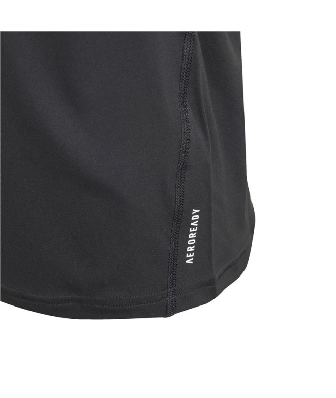 Camiseta adidas Equipa Infantil Preto