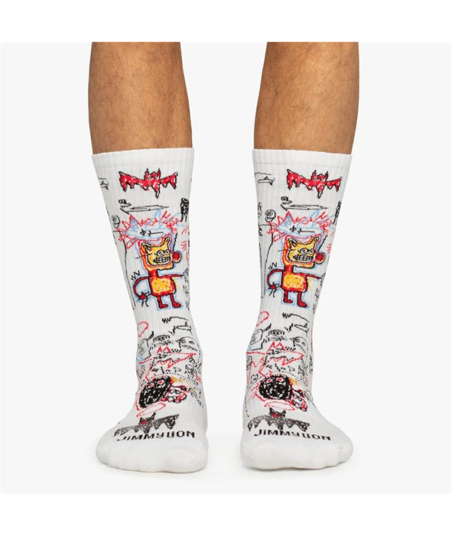 Calcetines Jimmy Lion Athletic Basquiat Batman...
